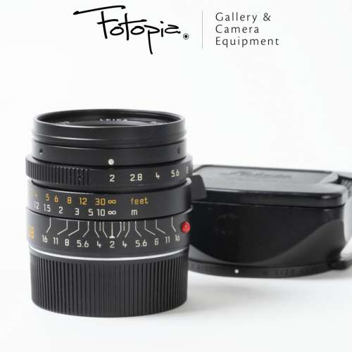 || Leica Summicron-M 28mm F2 ASPH - Black / 11604 with hood ||