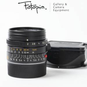 || Leica Summicron-M 28mm F2 ASPH - Black / 11604 with hood ||