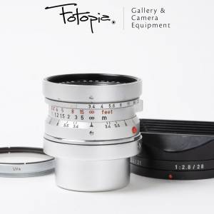 || Leica Super-Angulon-M 21mm F3.4 - Silver with hood & filter ||