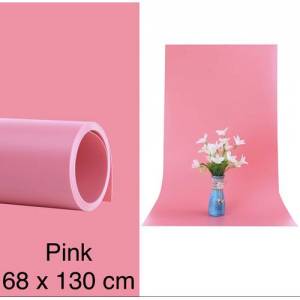 Selens Pink 68cm(W) x 130cm(H) PVC Backdrop Photography Background 粉紅色背景紙