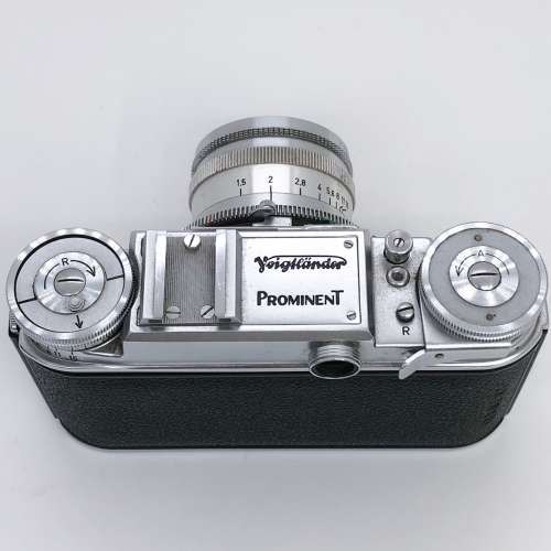 98% New Voigtlander Prominent + Nokton 50mm F1.5 菲林相機, 深水埗門市可購買