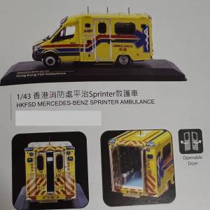 Tiny 1/43 救護車 A480  A491