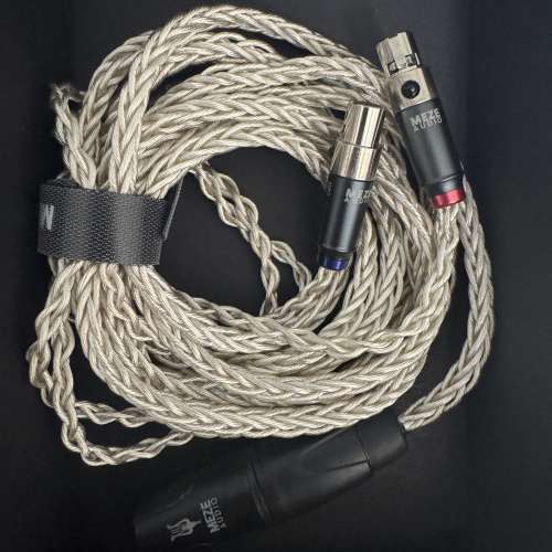 Meze Furukawa Silver Upgrade Headphone Cable 4.4 XLR 2.5m.  For Elite / Empyrean