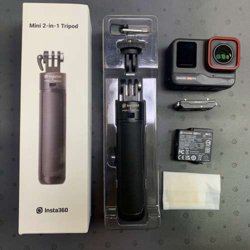 [觀塘實體店] 二手 Insta360 Ace Pro (連磁吸快拆支架+迷你三腳架自拍杆) 行貨 *S7...