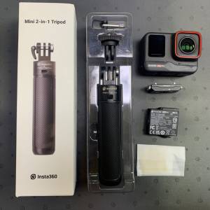 [觀塘實體店] 二手 Insta360 Ace Pro (連磁吸快拆支架+迷你三腳架自拍杆) 行貨 *S7...