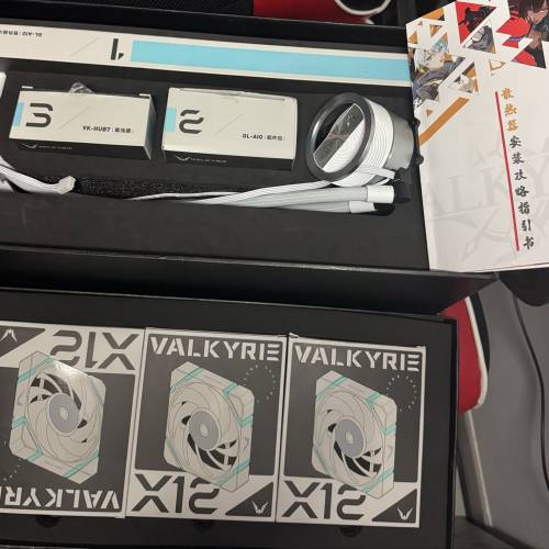 Valkyrie GL360 ARGB 360mm CPU 水冷散熱器 - White 白色