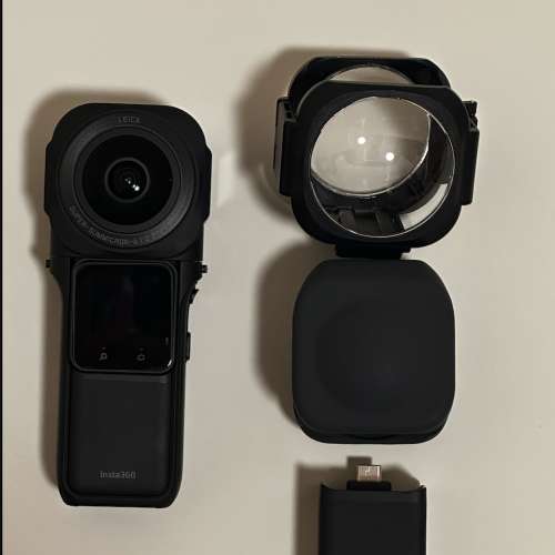 [觀塘實體店] 二手 Insta360 One RS 1" 360 (共2電+玻璃鏡頭保護鏡+鏡頭保護套) 行...