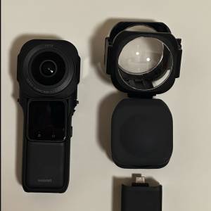 [觀塘實體店] 二手 Insta360 One RS 1" 360 (共2電+玻璃鏡頭保護鏡+鏡頭保護套) 行...