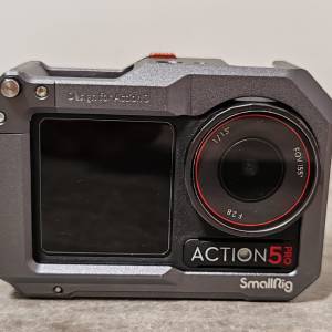 SmallRig 金屬免籠 (合 DJI Action 3/4/5pro 用)