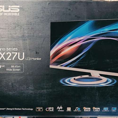 ASUS MX27UQ 4K MON（當年新機價HK$6999)