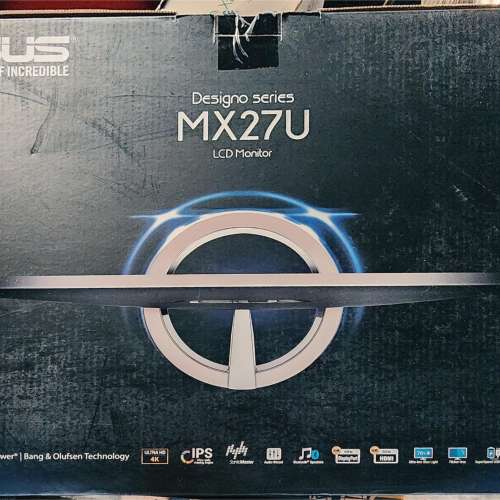 ASUS MX27UQ 4K MON（當年新機價HK$6999)