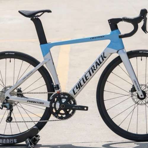 2025 CYCLETRACK PHANTOM SHIMANO TIAGRA 20速 油剎桶軸碳纖維公路車 送水架前後蛙燈