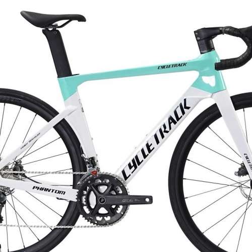 2025 CYCLETRACK PHANTOM SHIMANO TIAGRA 20速 油剎桶軸碳纖維公路車 送水架前後蛙燈