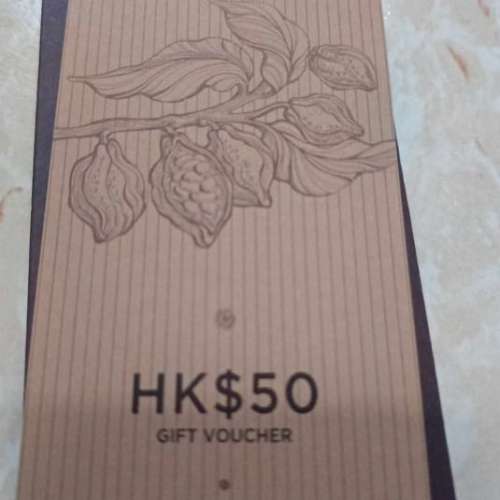 GODIVA $50 禮劵 2張