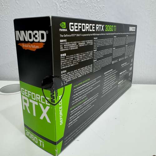 全新未開封 Inno3D RTX3060Ti 8GB 3XDP-HDMI 🔥實體店交收 🔥需要其他型號請查詢