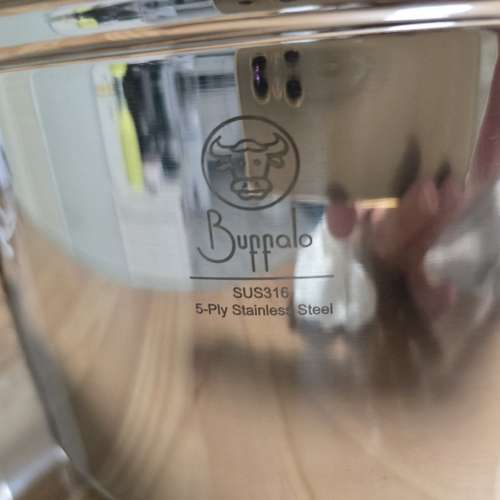 * Buffalo 牛頭牌 * 最新版 * 316 五層 * 不銹鋼 煲 *