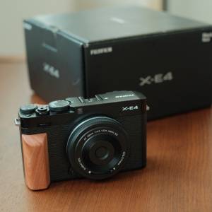 黑色 富士Fujifilm X-E4 Fuji xe4