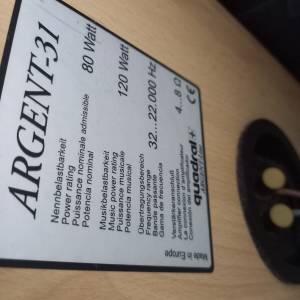 德國品牌 Quadral Argent 31 三路音箱 Speaker