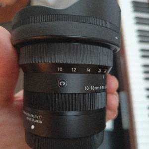 Sigma 10-18mm for sony emount （apsc)