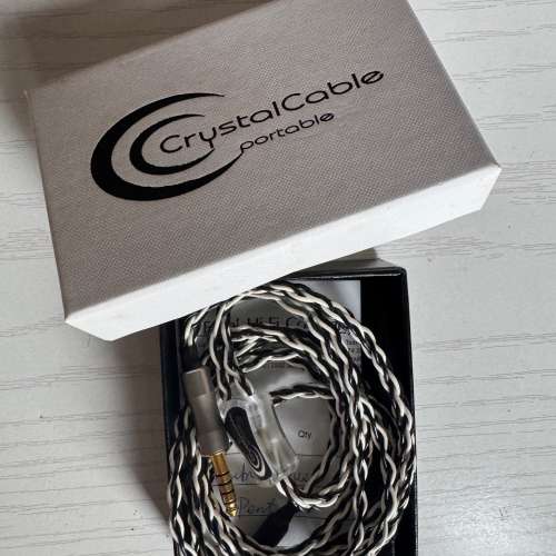 Crystal cable Double Duet 8 絞金銀合金導體耳機線 (因為upgrade咗Utopia 2022)