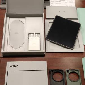 攝影神器 99% New Black OPPO Find N3 12+512 百老匯行貨 full set