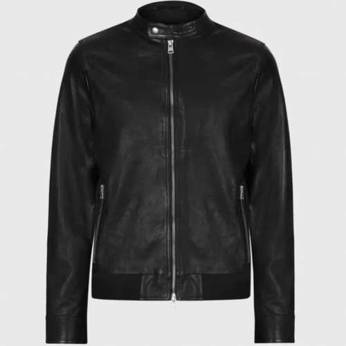 100% New 全新 Allsaints Shell 100% 羊皮皮褸 Hopkin Jacket 美國官網購買 有單 a...