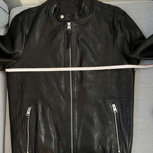 100% New 全新 Allsaints Shell 100% 羊皮皮褸 Hopkin Jacket 美國官網購買 有單 a...