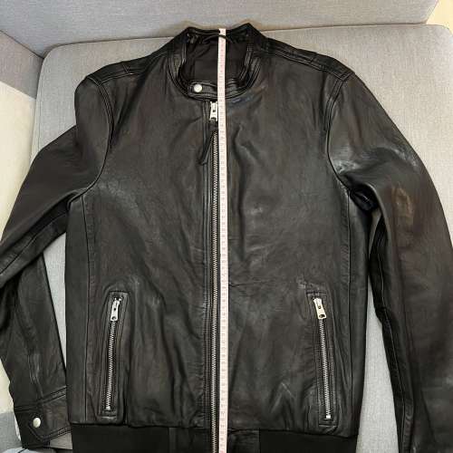 100% New 全新 Allsaints Shell 100% 羊皮皮褸 Hopkin Jacket 美國官網購買 有單 a...