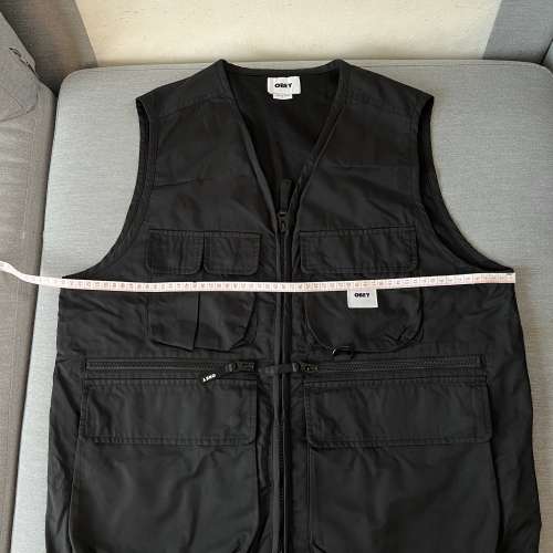 99% New Obey Warfield Vest Size S 相中有量 size nike adidas hoka