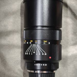 Leica Leitz 徠卡 250/4 250mm 250 TELYT R CANADA 加製 95%以上新 冇盒冇單冇袋 鏡...