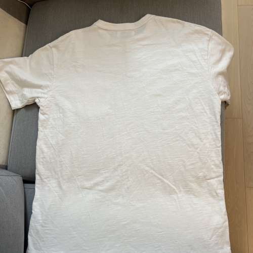 Persevere white 竹節棉 pocket T shirt size L goopimade nike adidas