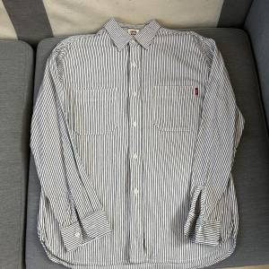 99% new 日本買 布料有厚度 靚料 Edwin Quality made 恤杉 long sleeve shirt Size M
