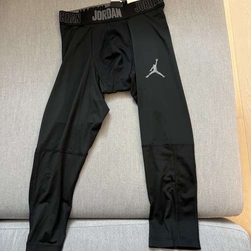 99% New JORDAN SPORT Dri-FIT 男子中長緊身褲 size M