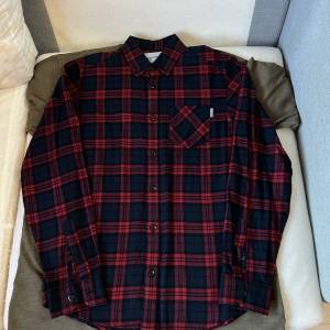 99% new Carhartt WIP Norton Long Sleeve Shirt NAVY/ALABAMA Size: S