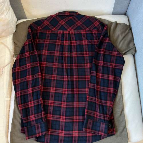 99% new Carhartt WIP Norton Long Sleeve Shirt NAVY/ALABAMA Size: S