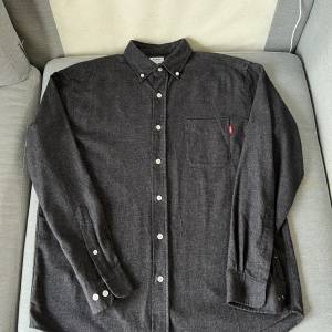 99% New 日本買 靚料 Edwin Quality made 恤杉 Long Sleeve Shirt Size M hoka nik...