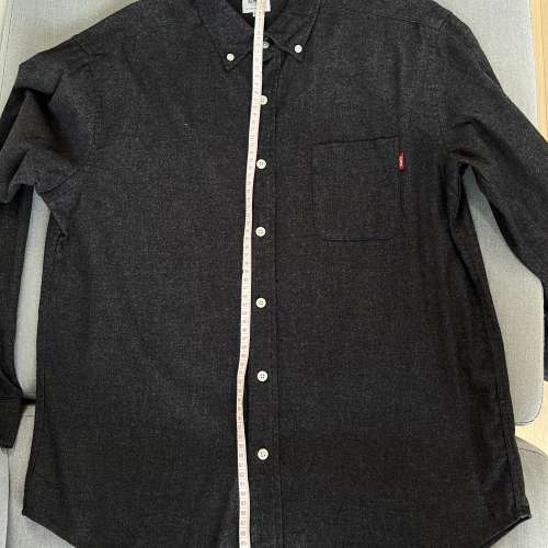 99% New 日本買 靚料 Edwin Quality made 恤杉 Long Sleeve Shirt Size M hoka nik...