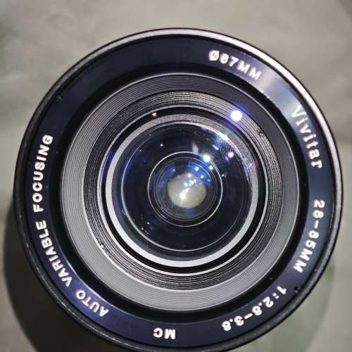 Vivitar 28-85/2.8-3.8 28mm 85mm MC AUTO VARIABLE FOCUSING  28 85  for MD  當零...