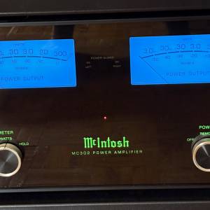 McIntosh 兩聲道後級 MC302