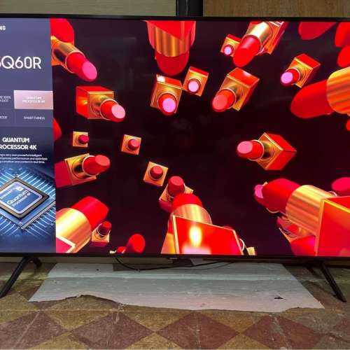 Samsung電視 三星55 inch 55吋Q60R QLED TV 成色新淨 無暗點，無死點