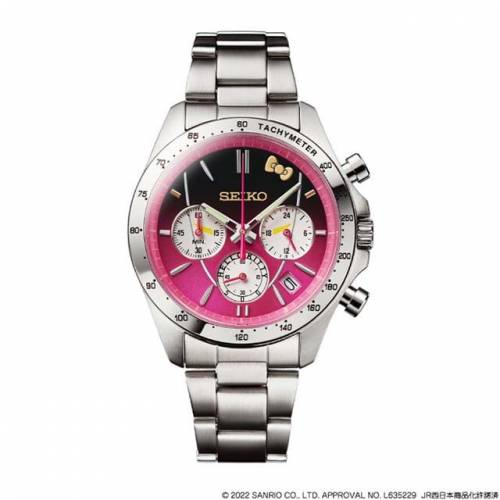 🇯🇵日本製 SEIKO x HELLO KITTY 新幹線500系 25週年限定手錶  日本限定 JDM 精工...