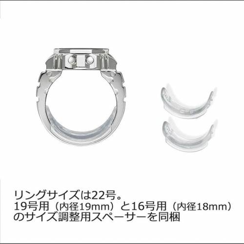 🇯🇵日本版 CASIO G-SHOCK RING WATCH CRW-001-1JR CRW001 CRW-001 50周年記念 介指...