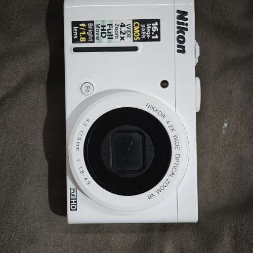 nikon coolpix P310 尼康 90%new 送記憶卡 送讀卡器 鏡片通透冇花冇霉 功能對焦操作...