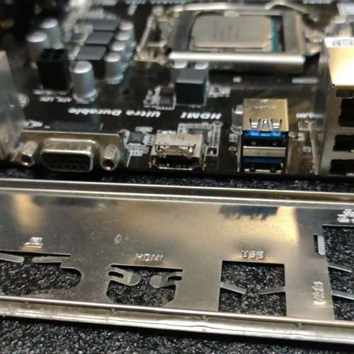 技嘉 GA-H110M-H Micro ATX Socket 1151 支援6、7代CPU