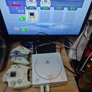 世嘉SEGA DREAMCAST 遊戲機220v VMU GDEMU 已安裝Sega Genesis Mega Drive模擬器
