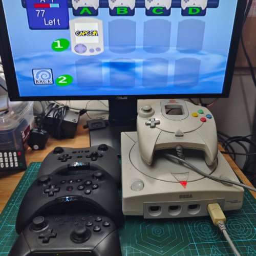 無線藍芽SEGA Dreamcast 已改220v世嘉 遊戲機已加裝藍芽模組支援ps3 ps4 ps5 pro w...