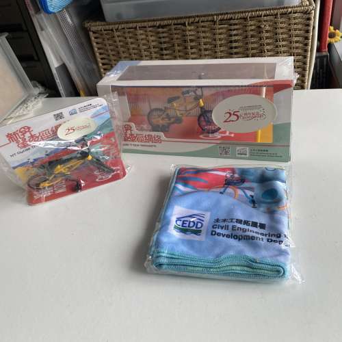 25周年紀念的單車模型全套紀念品