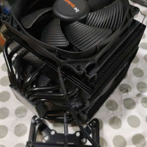 be quiet DARK ROCK PRO 4 (七個導熱銅管, 高效能靜音雙風扇設計, BK022)