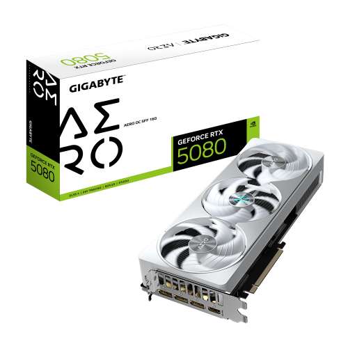 全新 Gigabyte Nvidia RTX 5080 Aero SFF 16GB Graphics card 顯示卡