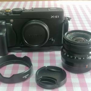 Fuji XE1 + 16mm 2.8F FULL BOX SET NOT OLYMPUS CANON NIKON LEICA